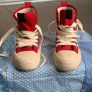 Zara “Red” Hightop Sneaker